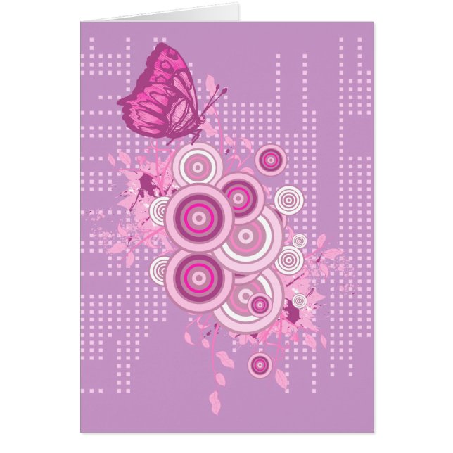 omcirkels en vlinderontwerp (Voorkant)