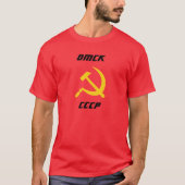 Omck, CCCP, Omsk, Rusland T-shirt (Voorkant)