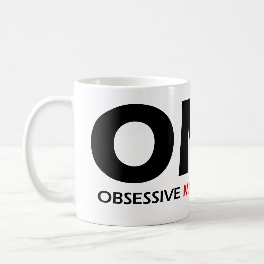 OMD - Obsessief-macroscopische stoornis Koffiemok (Links)