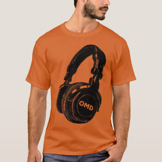 OMD Retro Hoofdtelefoon T-shirt