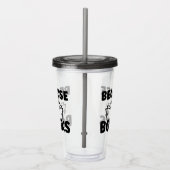 Omdat alle boeken acryl drinkbeker (Rechts)