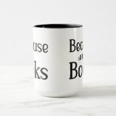 Omdat alle boeken mok (Midden)