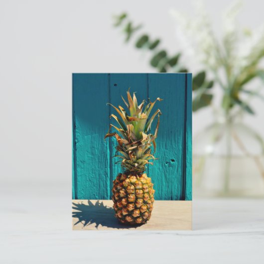 Omdat ananas briefkaart (Staand voorkant)