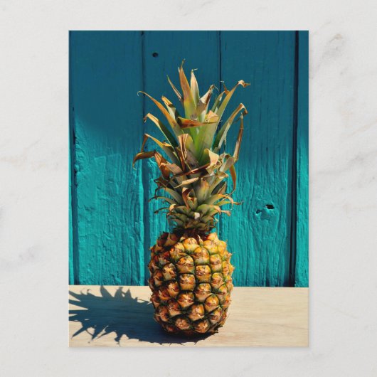 Omdat ananas briefkaart (Voorkant)