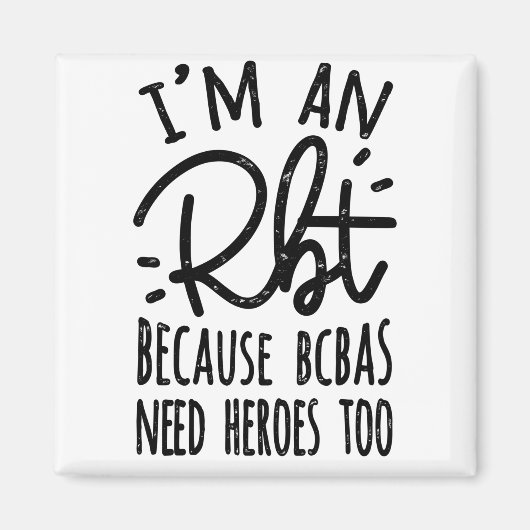Omdat BCBA's ook helden nodig hebben Magneet (Voorkant)