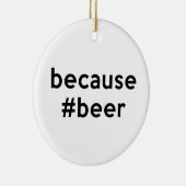 Omdat Beer Keramisch Ornament (Rechts)