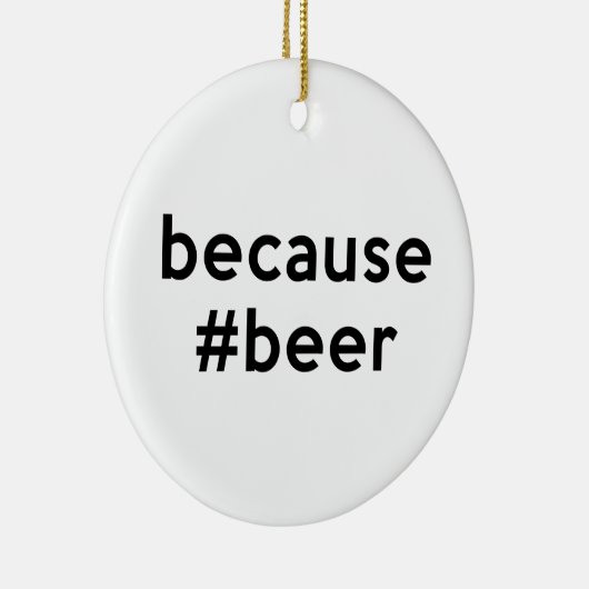 Omdat Beer Keramisch Ornament (Rechts)