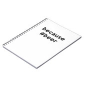 Omdat Beer Notitieboek (Linkerzijde)