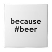 Omdat Beer Tegeltje (Voorkant)