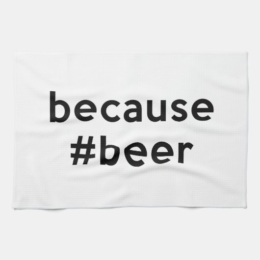 Omdat Beer Theedoek (Horizontaal)
