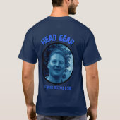 Omdat bier goed (blauw) is [HERZIEN] T-shirt (Achterkant)