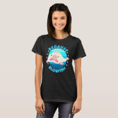 Omdat Blobfish Spirit Animal Blobfish Blob Fish T-shirt (Voorkant volledig)