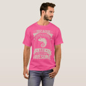 Omdat Chameleons vrije Geweldige Chameleon zijn T-shirt (Voorkant volledig)