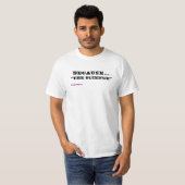 Omdat "De wetenschap" T-shirt waardeert (Voorkant volledig)