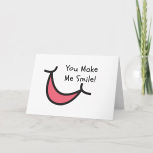 Omdat enkel Kaart - u maakt me Glimlach
