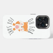 Omdat Fox Sake iPhone Hoesje (Achterkant horizontaal)