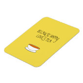 Omdat gelukkig van theeslogan houdt, Japans-stijl  Magneet (Linkerzijde)