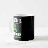Omdat God Sterker Is Dan Non-Hodgkinlymfoom Koffiemok (Voorkant links)
