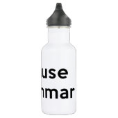 Omdat Grammar Waterfles (Rechts)