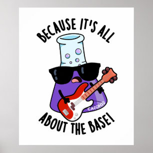 Omdat het allemaal over de basis gaat Chemische wo Poster