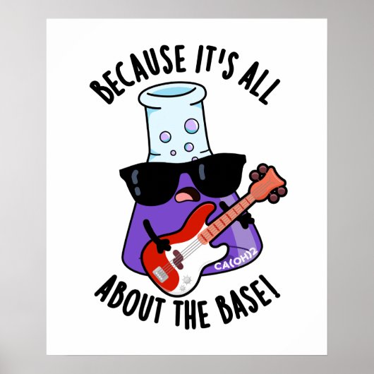 Omdat het allemaal over de basis gaat Chemische wo Poster (Voorkant)