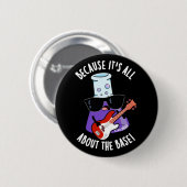 Omdat het allemaal over de basis gaat Puntige donk Ronde Button 5,7 Cm (Voorkant /achterkant)