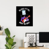 Omdat het allemaal over de basis gaat Stomme woord Poster (Thuiskantoor)