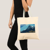 Omdat het daar de berg van de Eiger is Tote Bag (Voorkant (product))