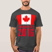 Omdat het een 2016 CANADA T-shirt is (Voorkant)