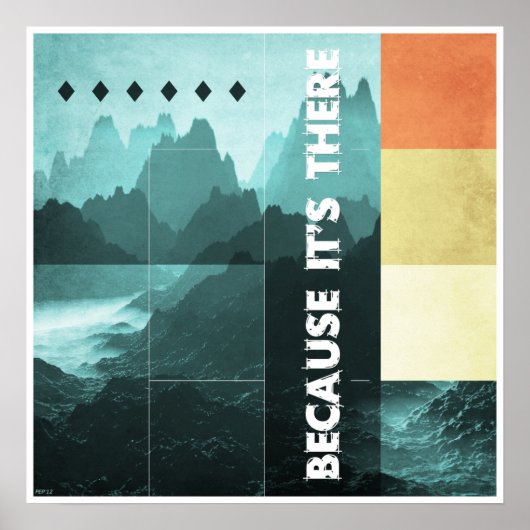 Omdat het er is poster (Voorkant)