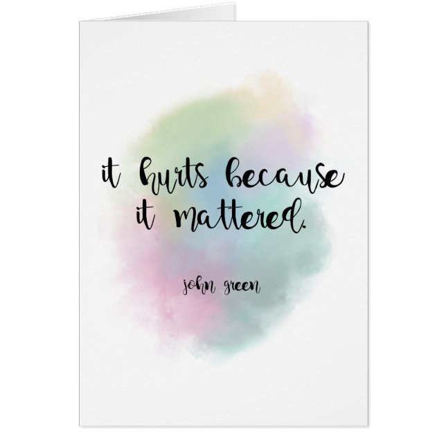 Omdat het van belang was (Voorkant)