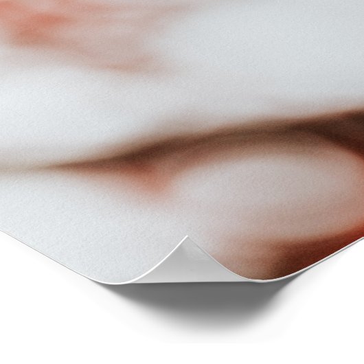 Omdat hij leeft dat ik morgen Inspirerend kan zien Poster (Hoek)