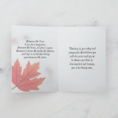 Omdat hij leeft dat ik morgen kan zien Hymn Kaart (Binnen)