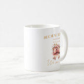 Omdat Hij meer dan 2000 jaar geleden stierf, kunne Koffiemok (Voorkant rechts)