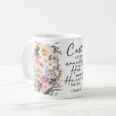 Omdat hij om je geeft koffiemok (Voorkant links)