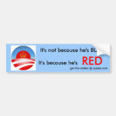Omdat hij Red is Bumpersticker (Voorkant)