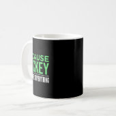 Omdat Hockey Koffiemok (Voorkant links)