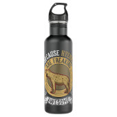 Omdat Hyenas Geweldige Hyena maakt Waterfles (Voorkant)