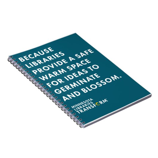 Omdat ideale spirale laptop notitieboek (Rechterzijde)