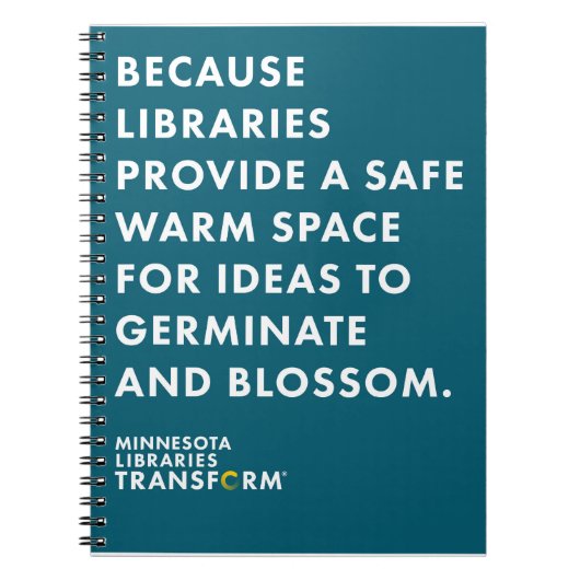 Omdat ideale spirale laptop notitieboek (Voorkant)