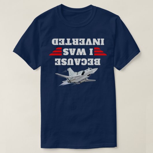 Omdat ik 14 was omgekeerd t-shirt (Design voorkant)