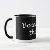 Omdat ik de Boss Mok ben (Links)