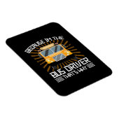 Omdat ik de busbestuurder ben magneet (Rechterzijde)