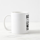 Omdat ik de cafetariamedewerker ben koffiemok (Links)