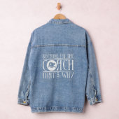 Omdat ik de coach ben die dat is waarom Swim Team Denim Jacket (Hangar)