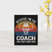 Omdat ik de coach ben van Bysketbyll Kaart (Gele Bloem)