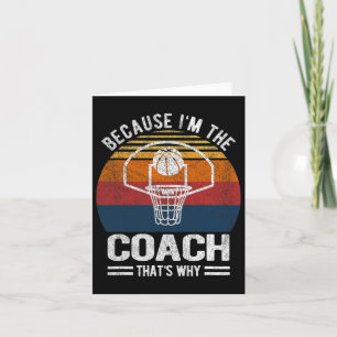 Omdat ik de coach ben van Bysketbyll Kaart