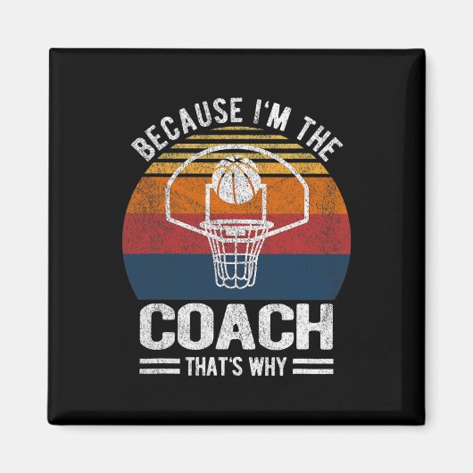 Omdat ik de coach ben van Bysketbyll Magneet (Voorkant)