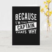 Omdat ik de kapitein ben die waarom zeemacht kapit kaart (Gele Bloem)