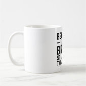 Omdat ik de merkstrateeg ben, daarom koffiemok (Links)